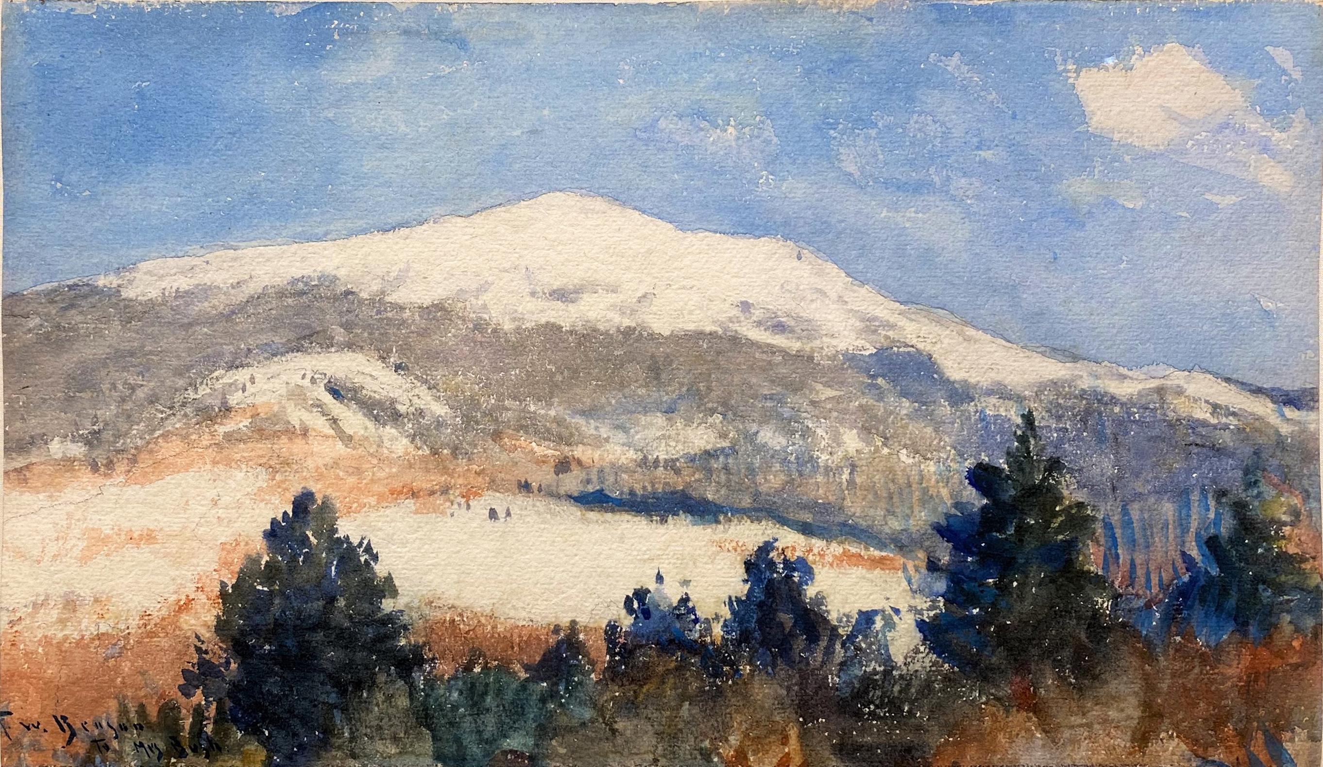 Berg Monadnock – Painting von Frank Weston Benson