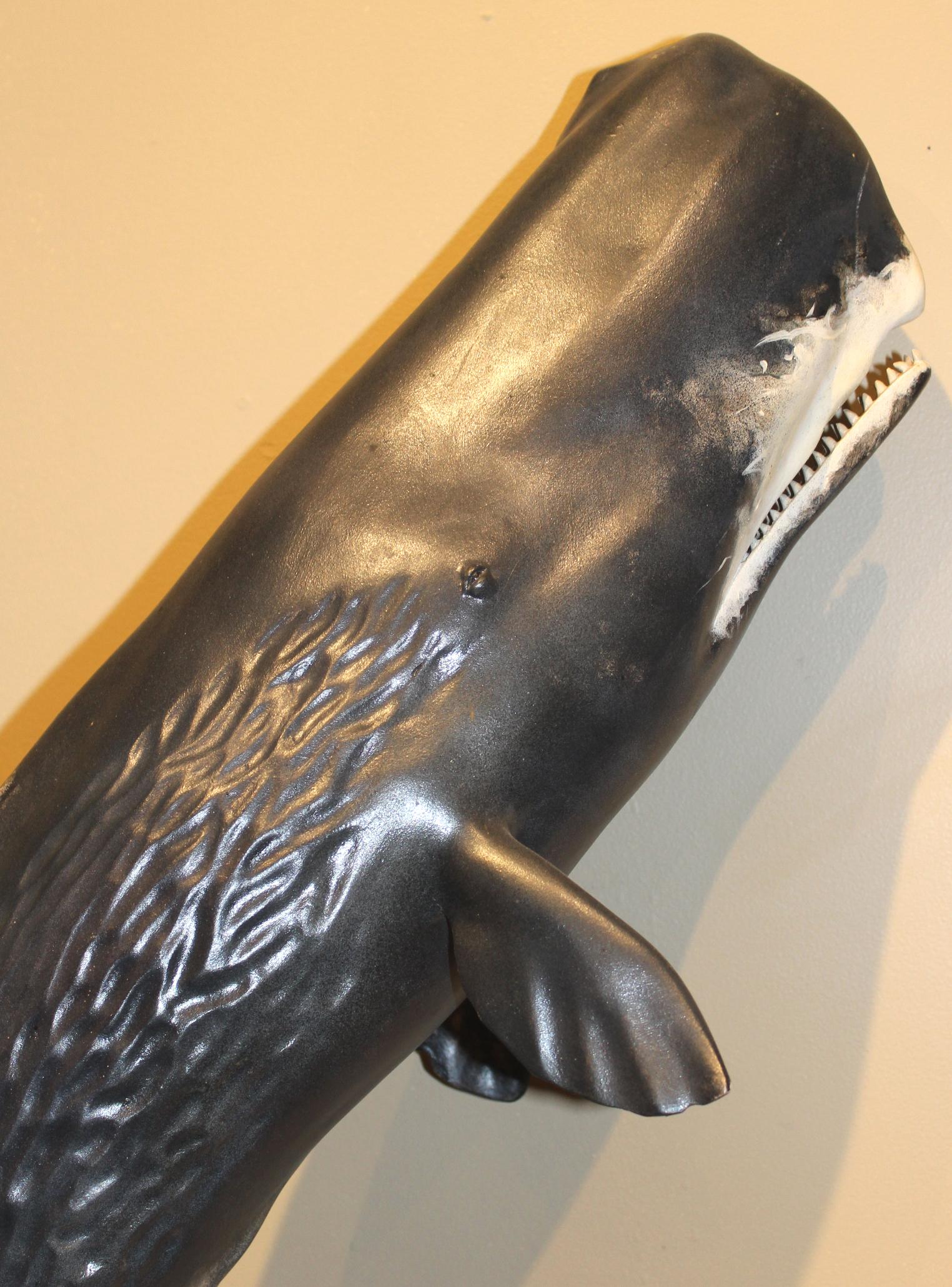 humpback whale sculpture