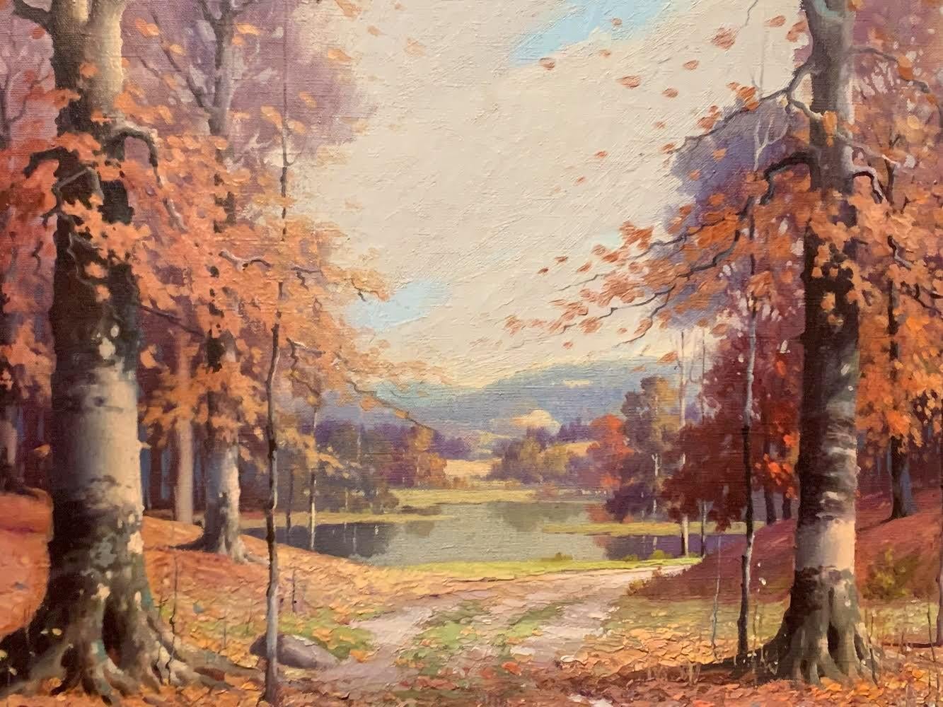 November Day - American Realist Art by Orrin Draver