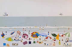 Summer Beach Scene, Cape May NJ