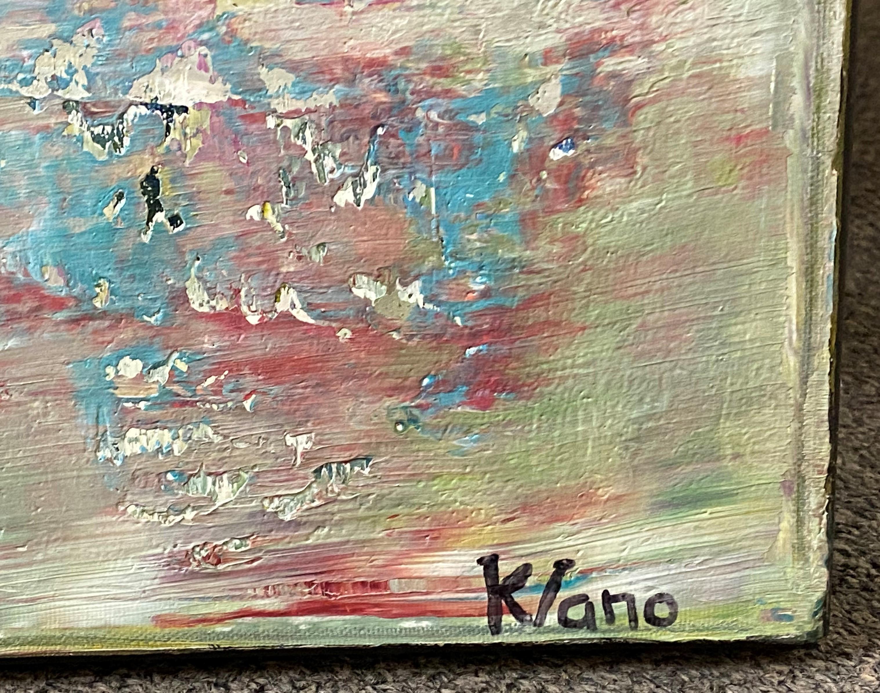 Nature - Abstract Expressionist Painting by Kloe Vano