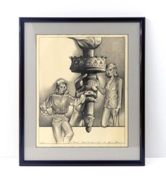 Retro Untitled (Two Women and the Statue of Liberty)