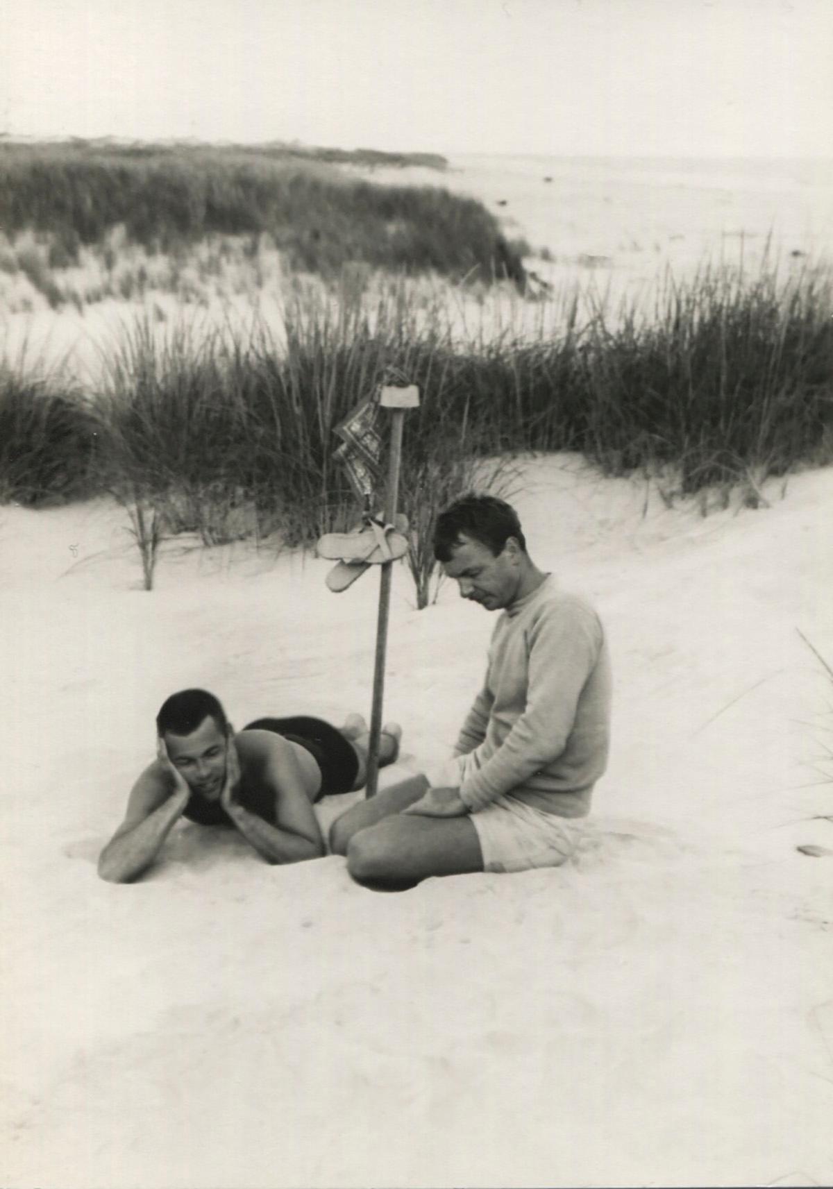 Glenway Wescott and Jared French, Fire Island - Photograph by PaJaMa