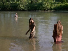 Jasmine, Hannah und Cecilia Swimming, Tennessee