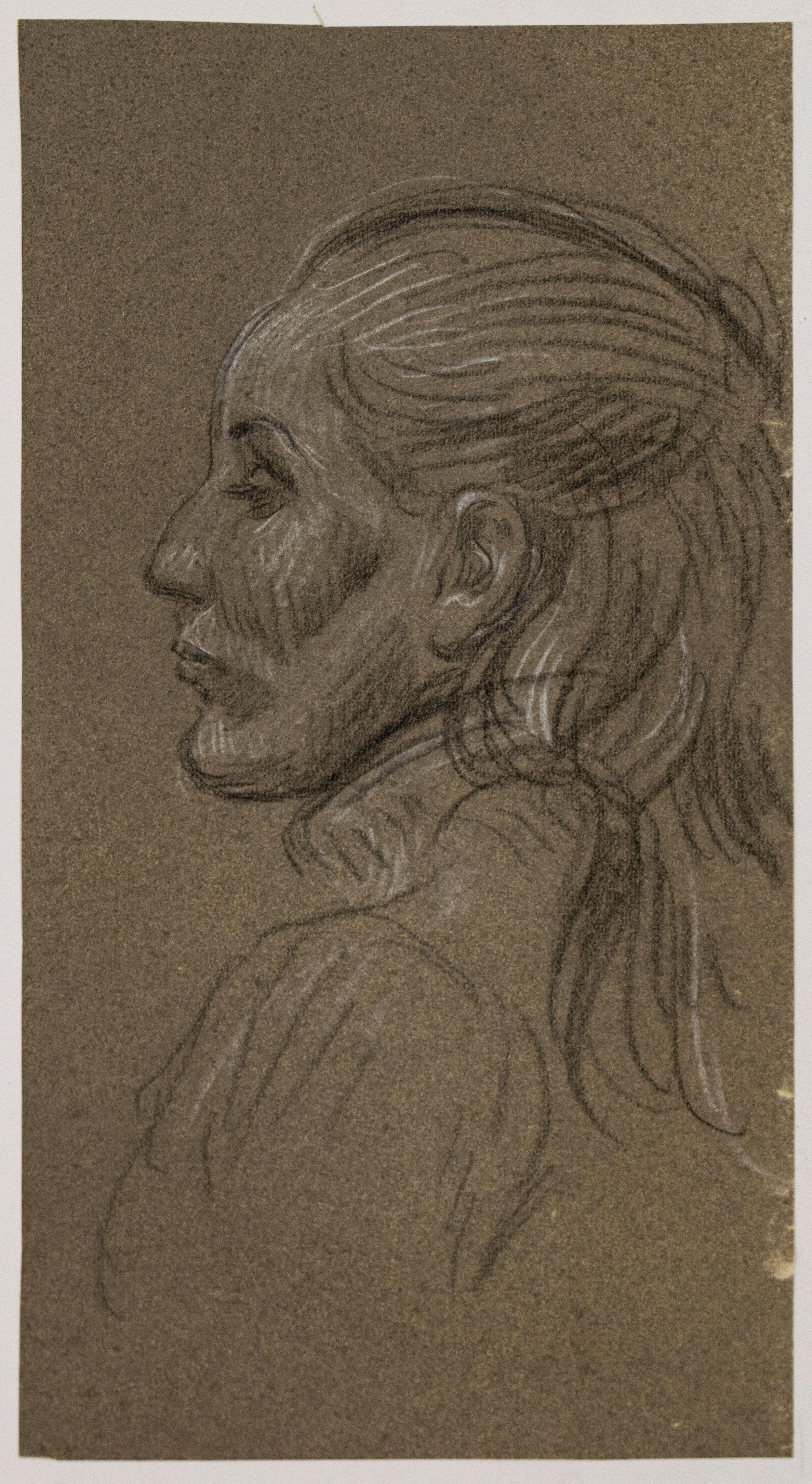 Paul Cadmus Portrait - Profile of a Woman