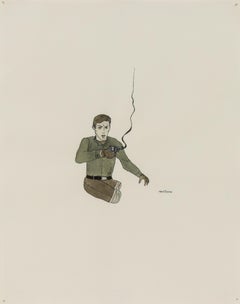 Untitled (Double-Amputee with Gun)