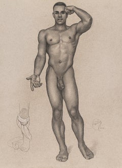 Untitled (Standing Male Nude 1)