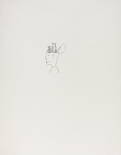Mechanical Brain, Contemporary Graphite Drawing