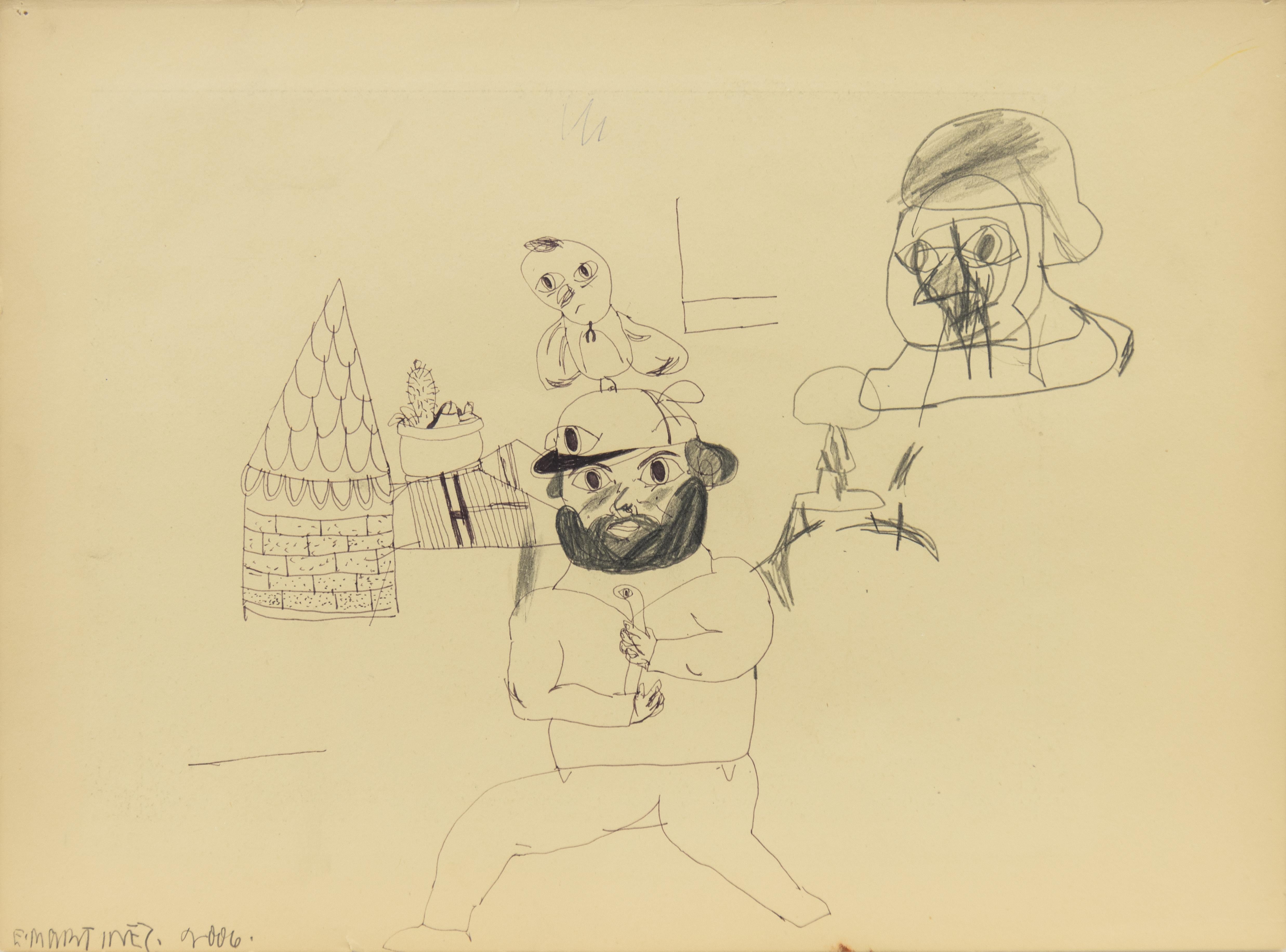 Œuvre sur papier d'Eddie Martinez

Sans titre
2006

Signé et daté, l.l.

Acrylique, encre et stylo sur papier

10.25 x 13.75 pouces

Contactez la galerie pour le prix.