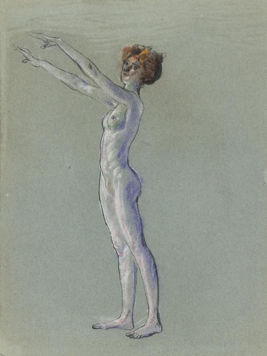 Arcadia Nude - Art by Arthur Bowen Davies