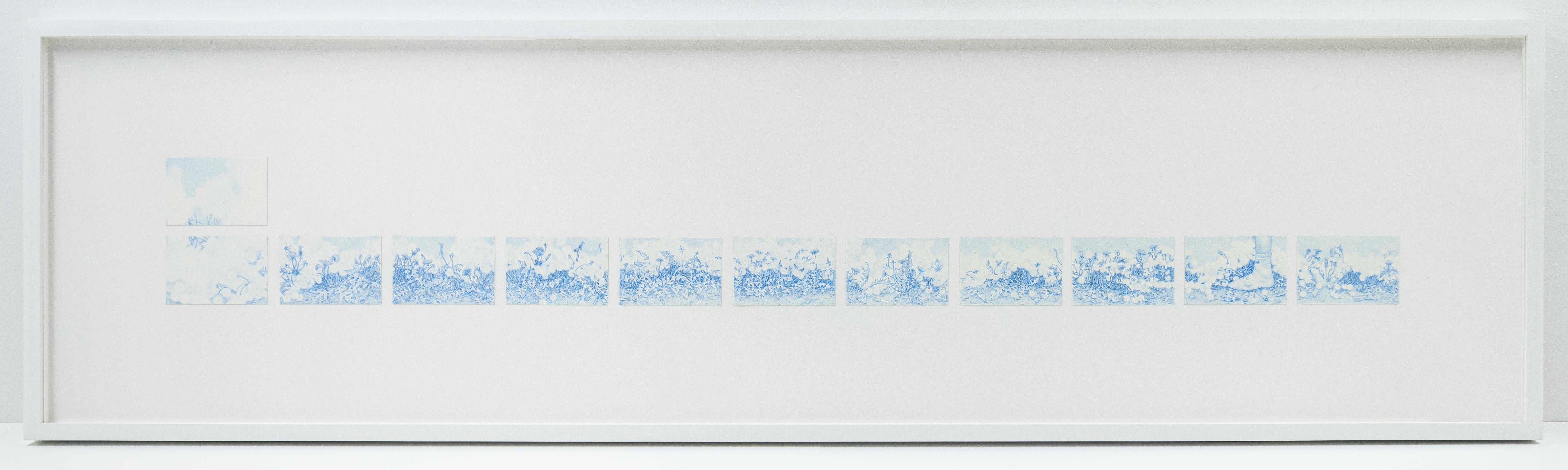 Dandelions Become Clouds (Unkraut stirbt nie) - Contemporary Art by Zachari Logan