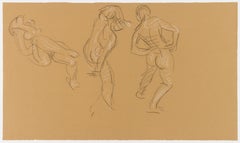 Estudio de desnudo a dos caras