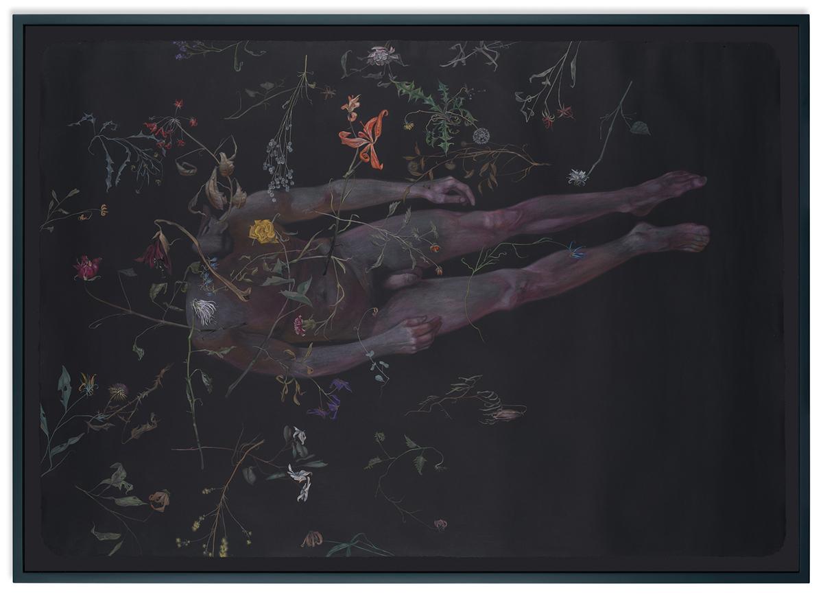 Spectre No. 1, Dead Flowers - Contemporary Art by Zachari Logan