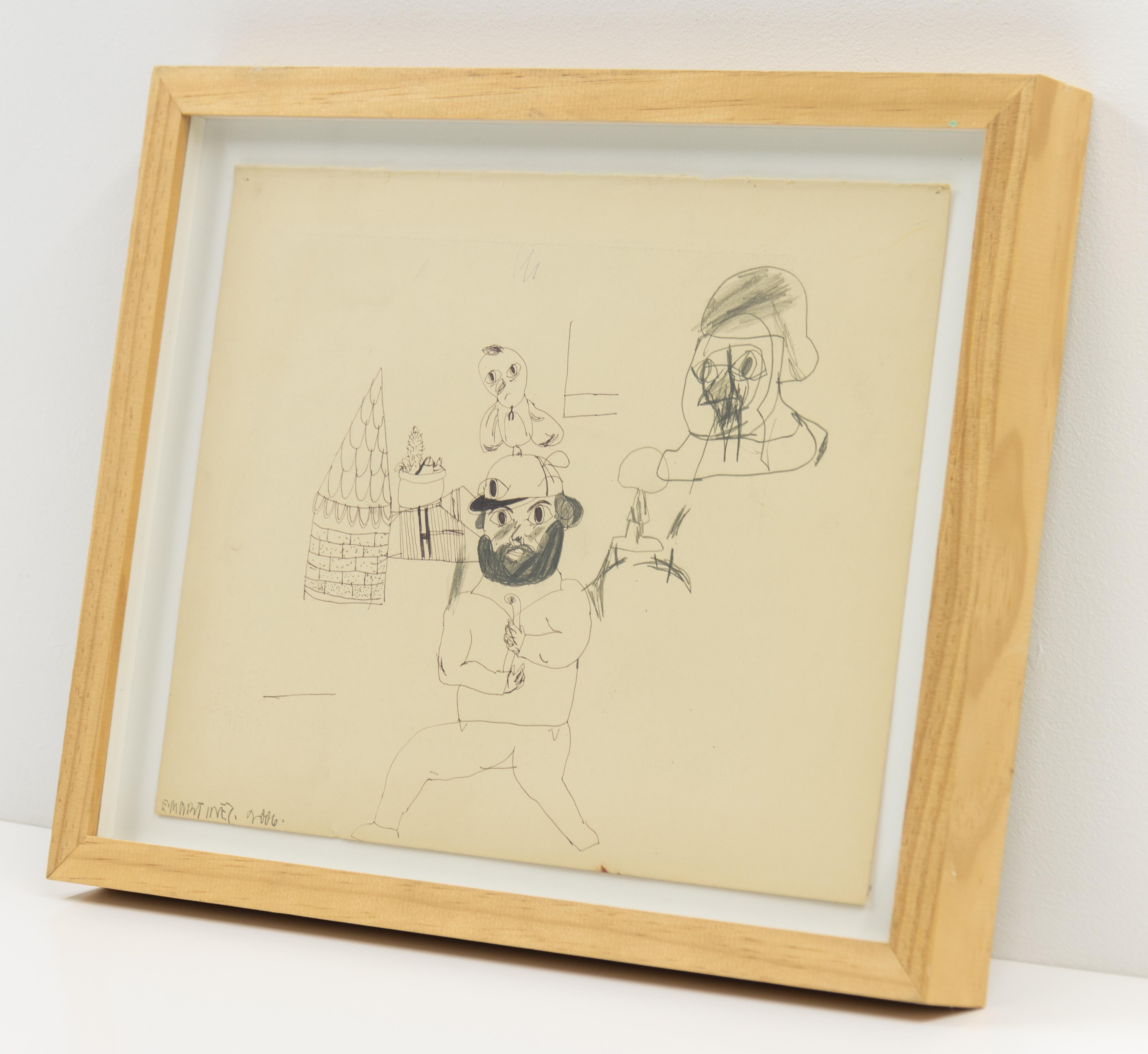 Œuvre sur papier d'Eddie Martinez en vente 2