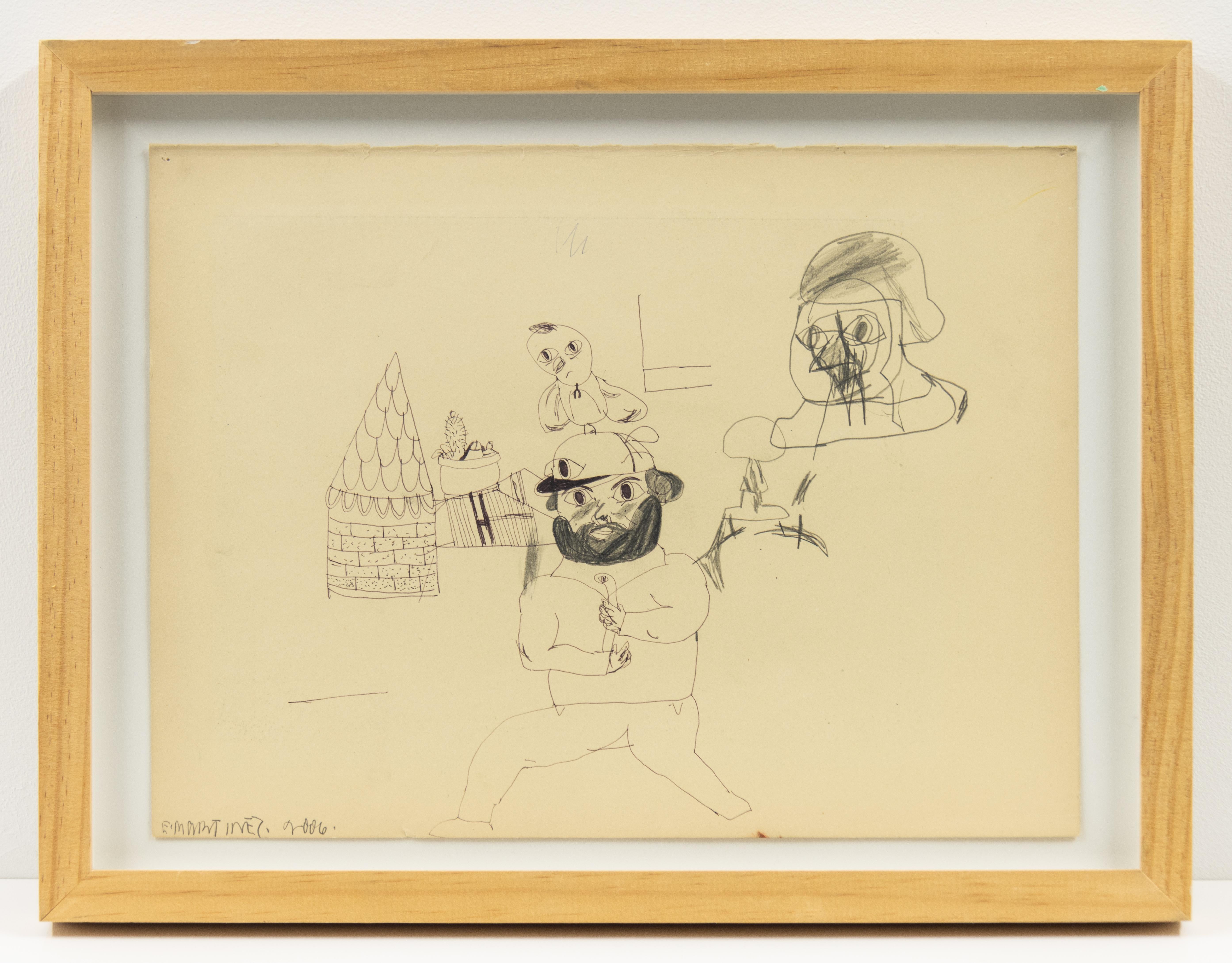 Œuvre sur papier d'Eddie Martinez en vente 1
