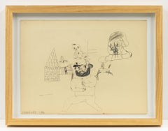 Untitled work on paper by Eddie Martinez