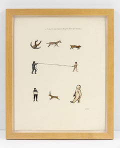 Today the deer had been asking me about the snowman