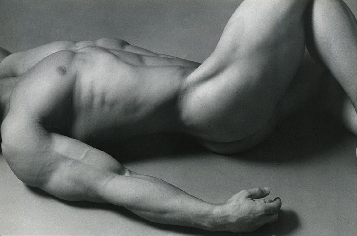 Karen Tweedy-Holmes Nude Photograph - Reclining Nude Bodybuilder