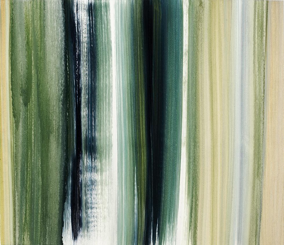 Abstract Drawing Willy Bo Richardson - Bathers 5, peinture abstraite contemporaine