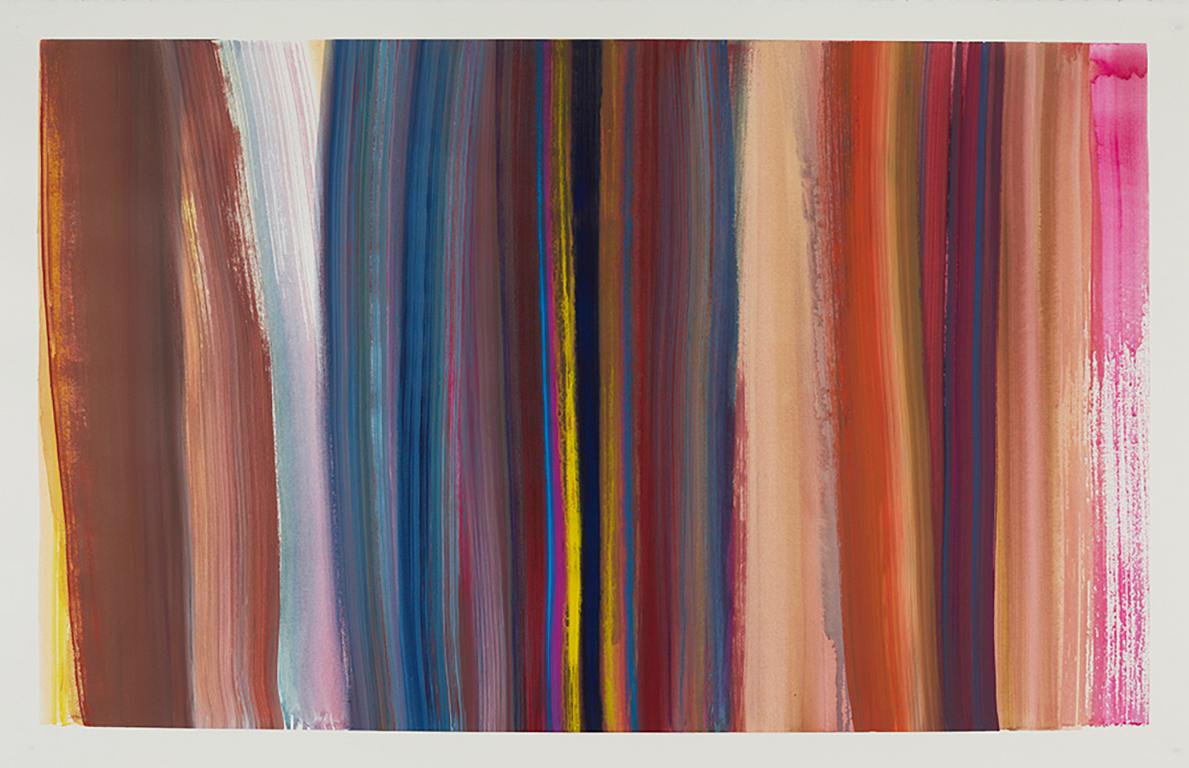 Abstract Drawing Willy Bo Richardson - Colophon 10, peinture abstraite contemporaine