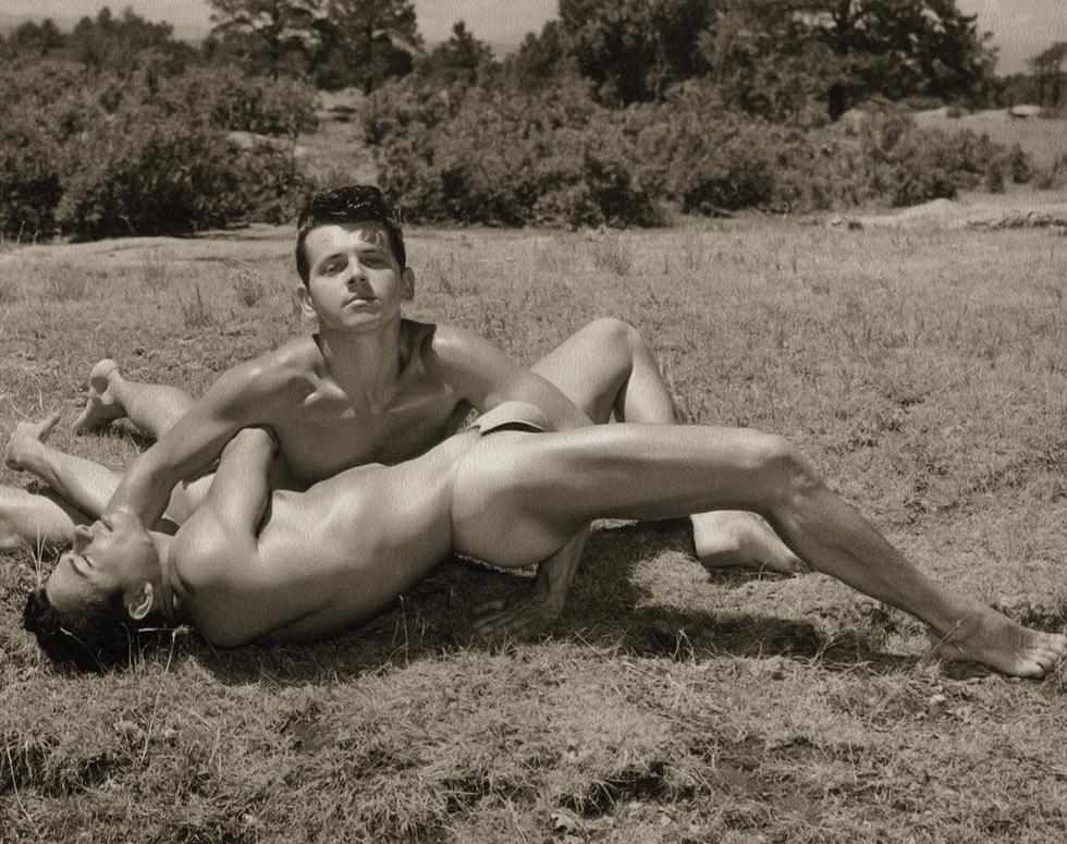 Unknown Portrait Photograph – Sherwood Forrester (Above) und Jerry Stevens (Below)