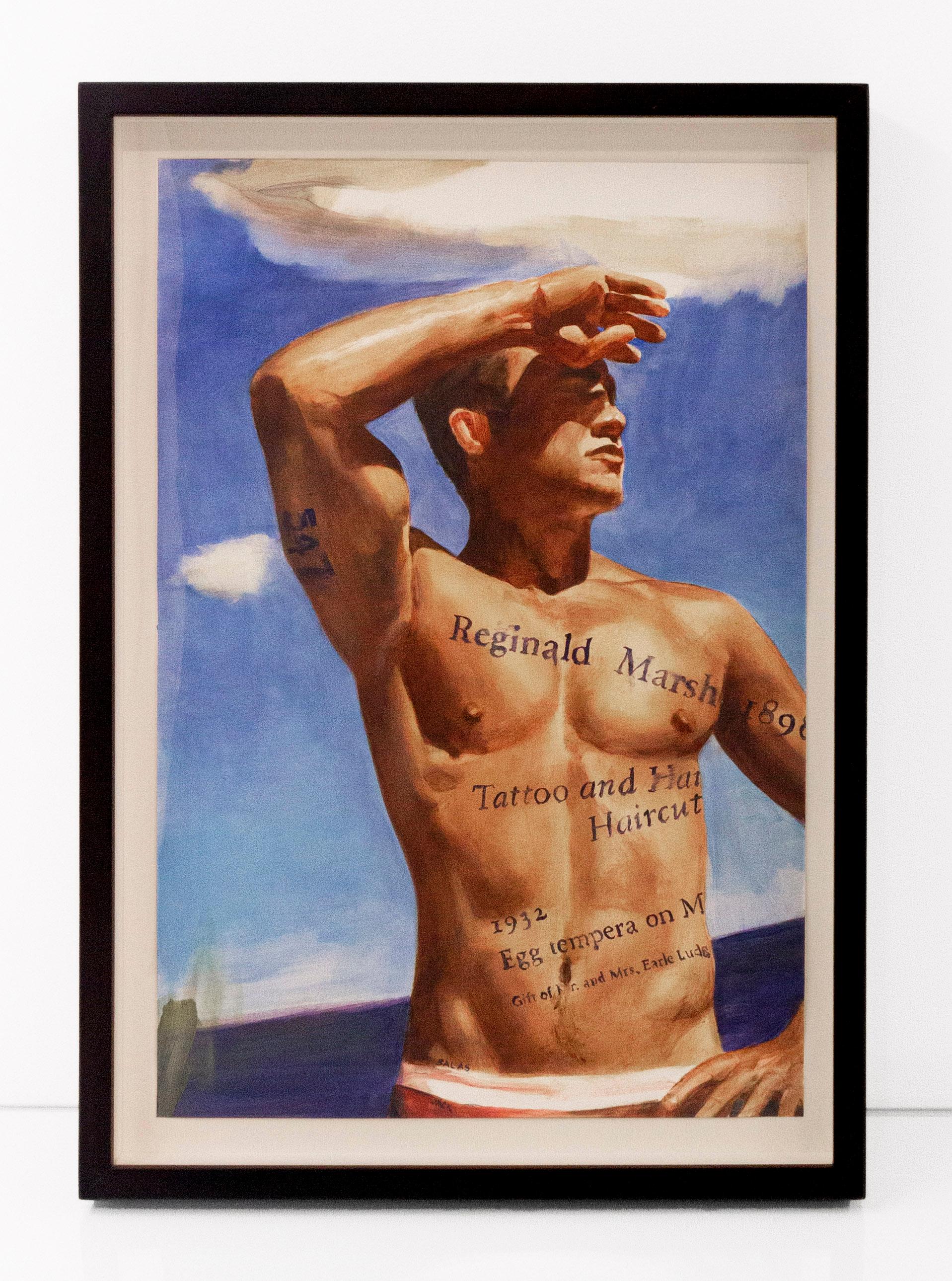 Reginald Marsh: Tattoo and a Haircut (#547) - Art by Jack Balas
