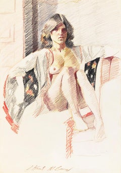Sin título (Desnudo femenino reclinado)