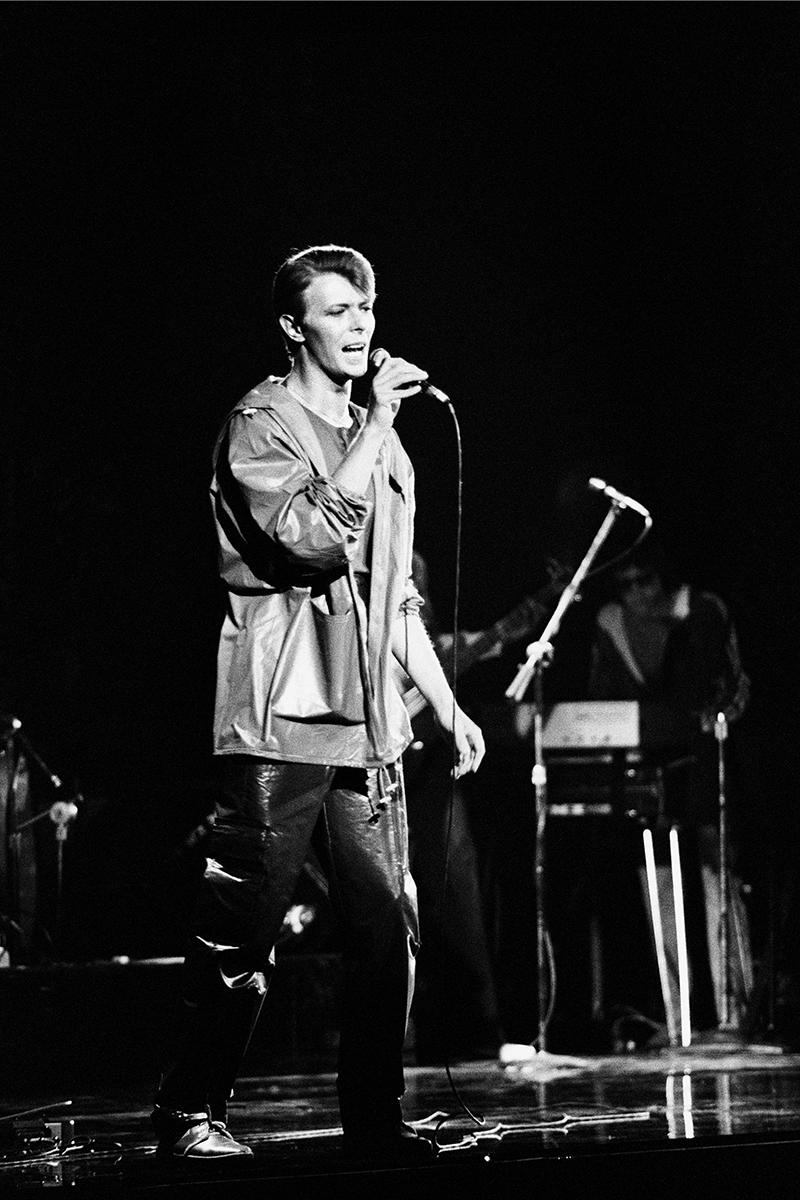 Tamara F Portrait Photograph - David Bowie, Oakland Coliseum