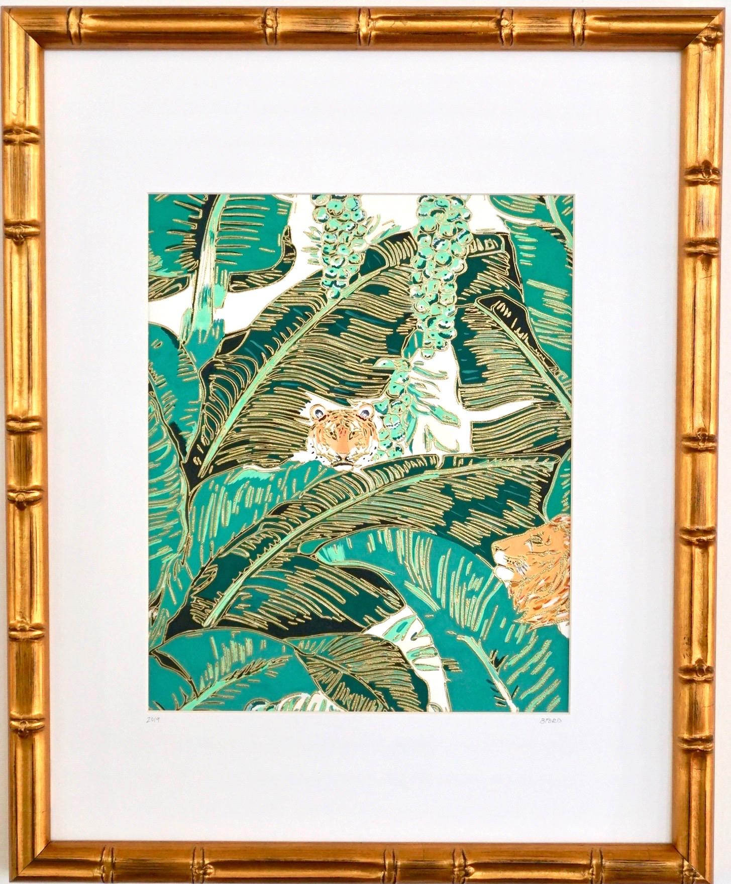 Brittany Ford Animal Painting - Palm Jungle I