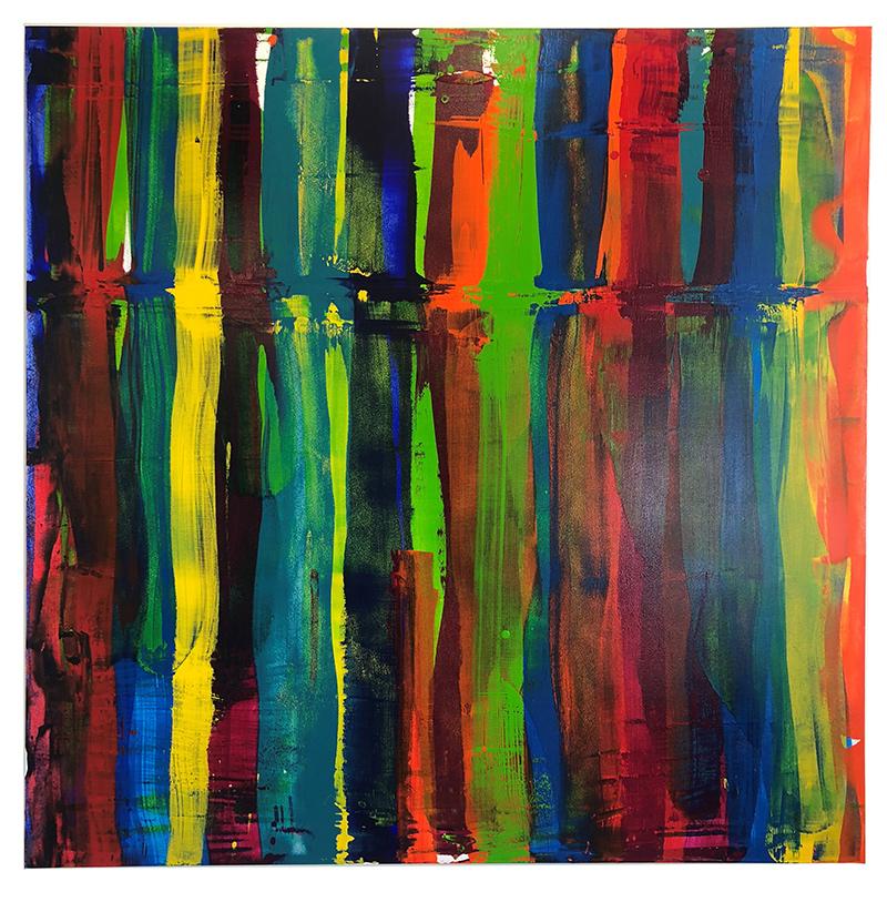 Lawrence R. Armstrong Abstract Painting - "Spectrous 2.1"