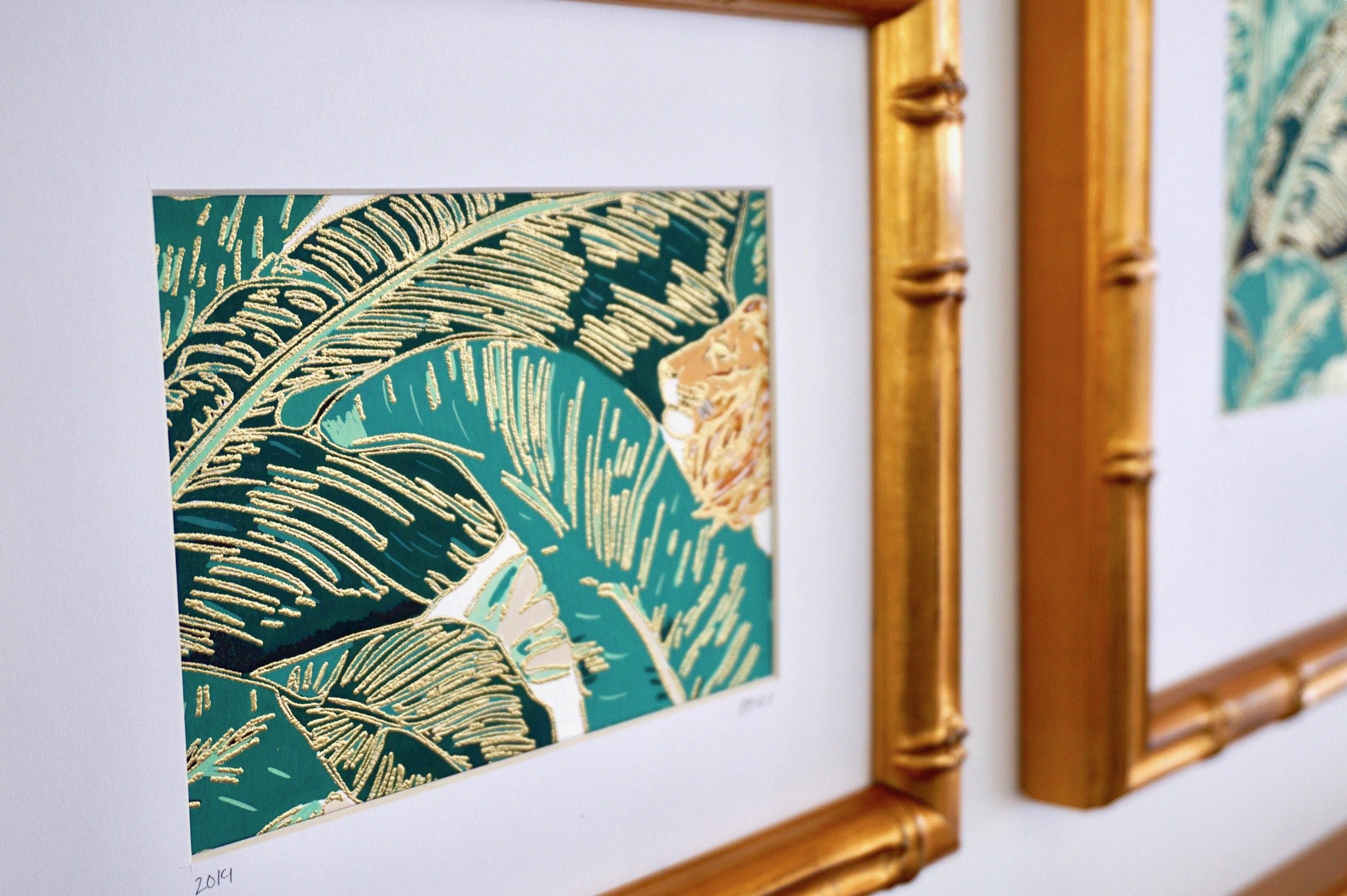 Palm Jungle III - Painting by Brittany Ford
