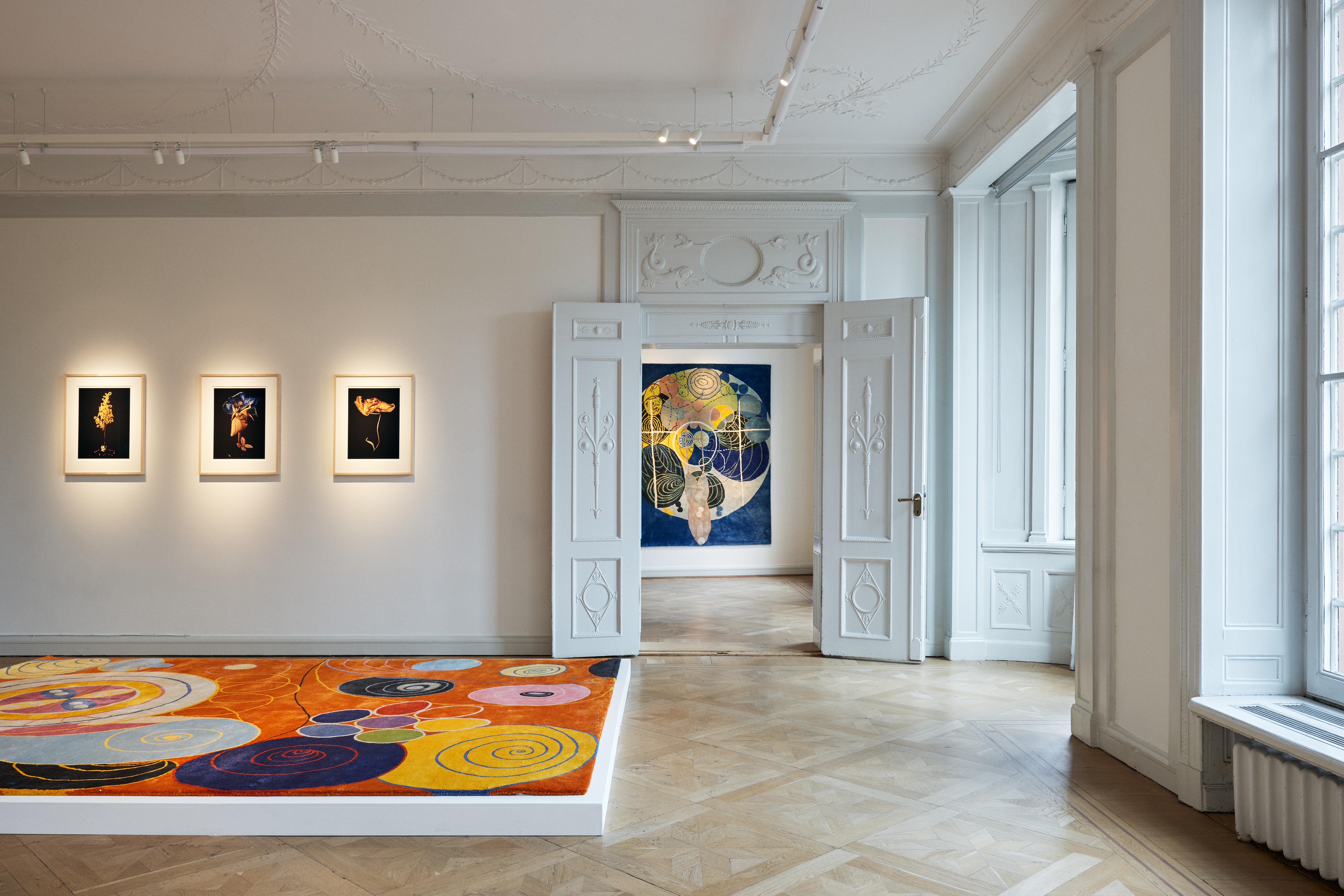 Group IV, no 1 - 21st Century, Abstract, Wool, Rug by Hilma af Klint Foundation For Sale 2
