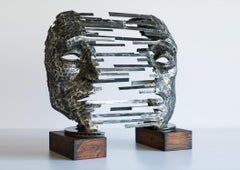 Split - Steel Sculpture by Daniel Radulescu, Contemporary 21st Century Europe