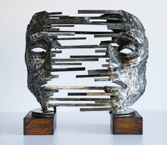 Split - Steel Sculpture by Daniel Radulescu, Contemporary 21st Century Europe