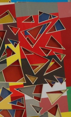 Jazz Force One, Collage by European Artist Adrian Pojoga 21st Century