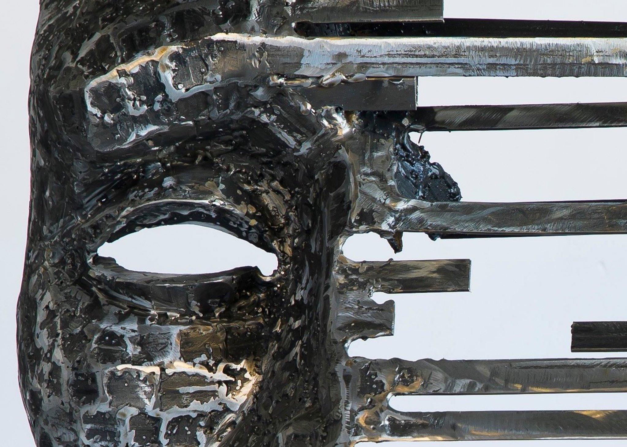 Split - Stahlskulptur von Daniel Radulescu, Contemporary 21st Century Europe im Angebot 2