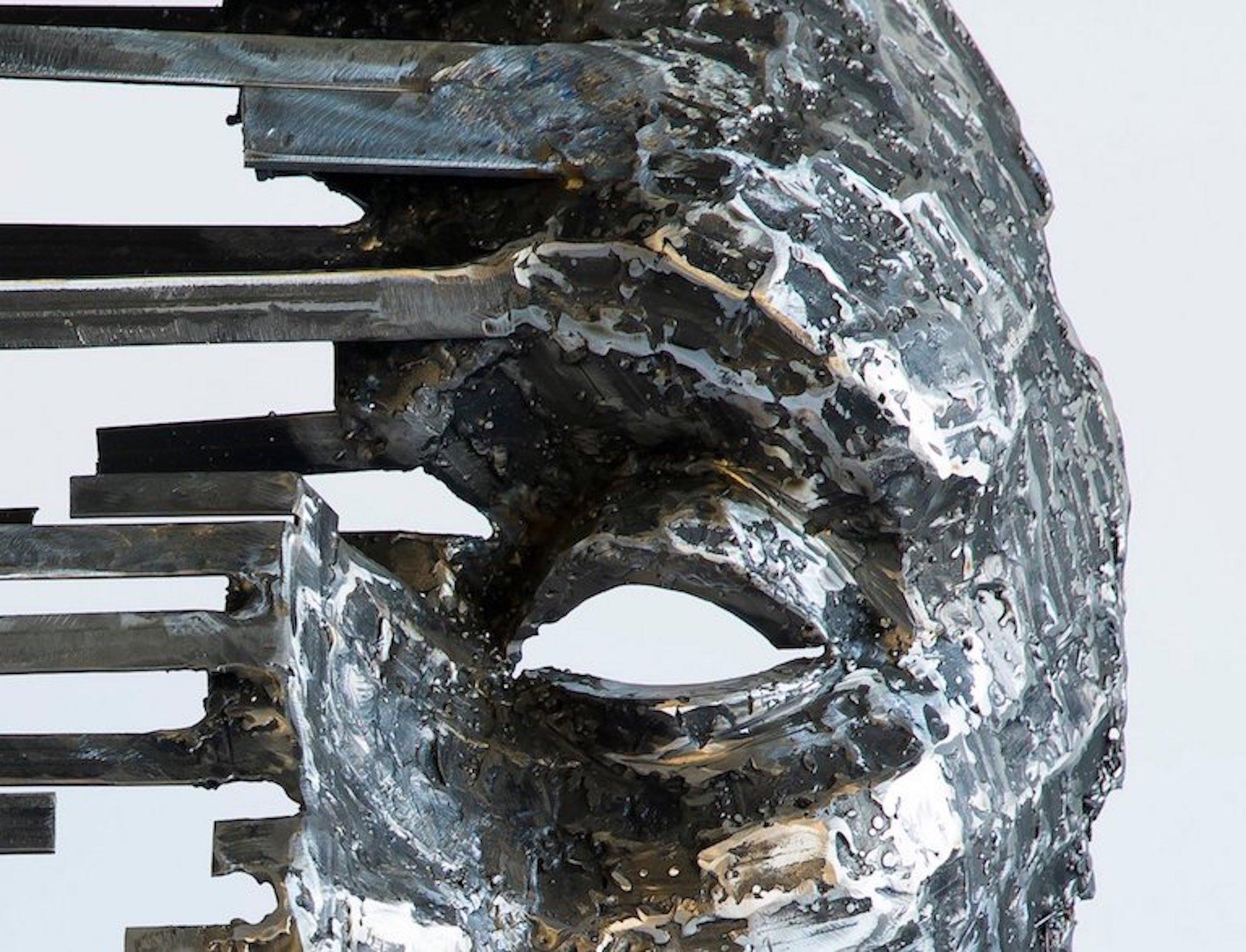 Split - Stahlskulptur von Daniel Radulescu, Contemporary 21st Century Europe im Angebot 3