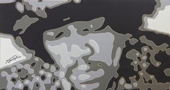 Rock Stars Jimi Hendrix - Collage by Andrei Pojoga Decorative 21st Century Art