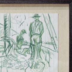 Man Seated (Oyster Catchers, Thames Estuary 1932)