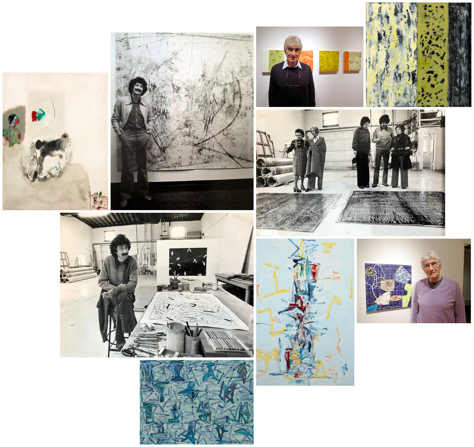 Untitled JB/03 Original Abstract Acrylic Painting on Paper by Jerrold Burchman 7