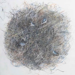 Tangle I: Drawing on melamine by Lyndsey Keeling