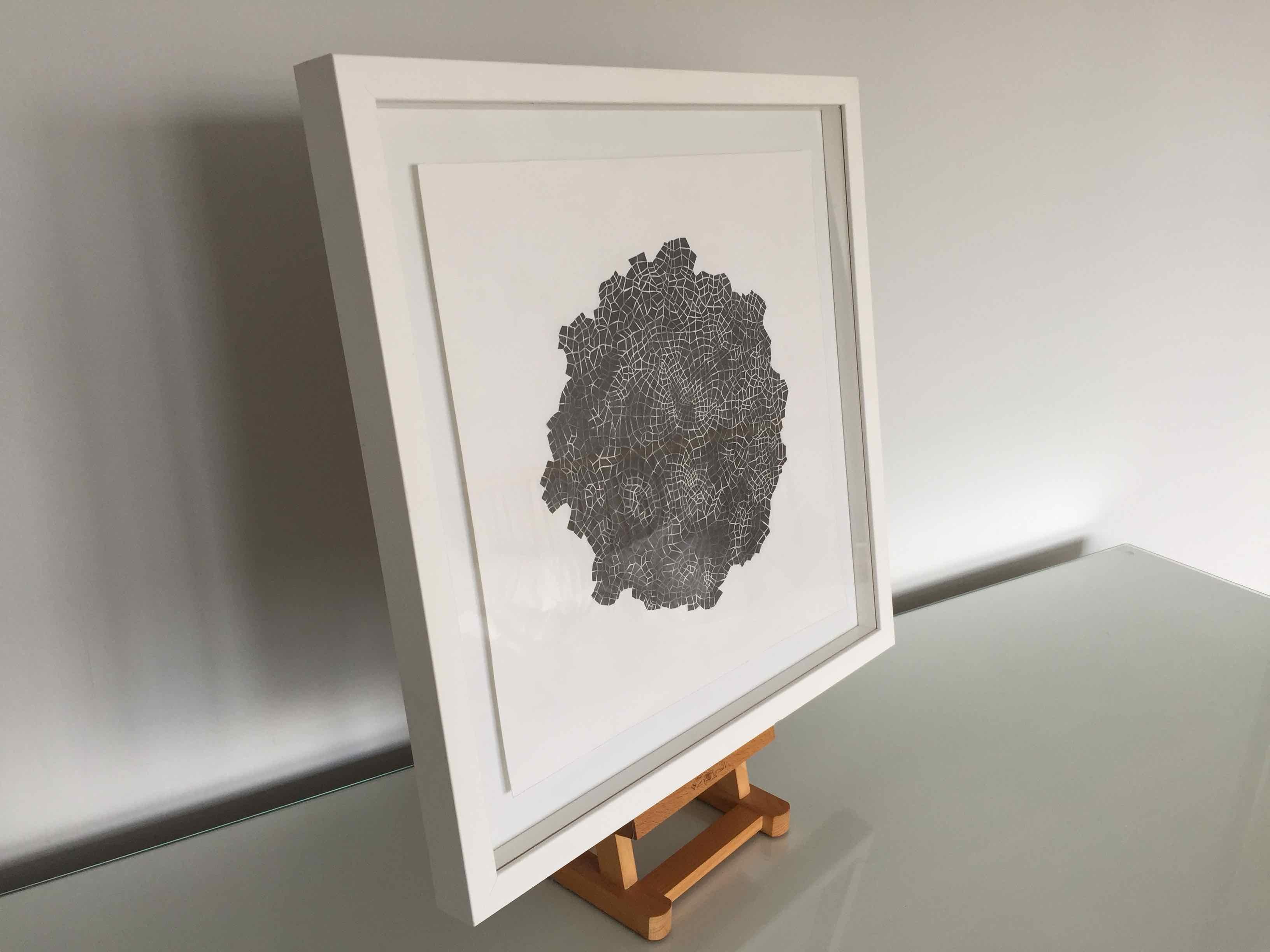Framed Drawing #172s: by Alan Franklin, British artist and sculptor 5
