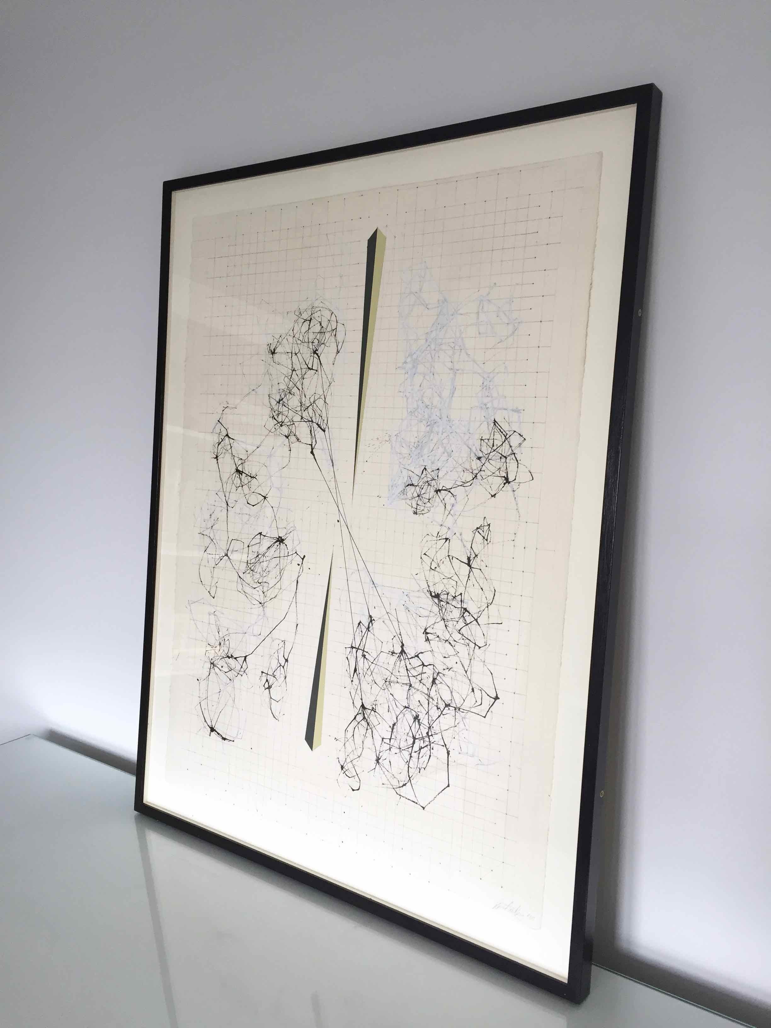 Splice: Drawing of Network Connections by David Watkins For Sale 3