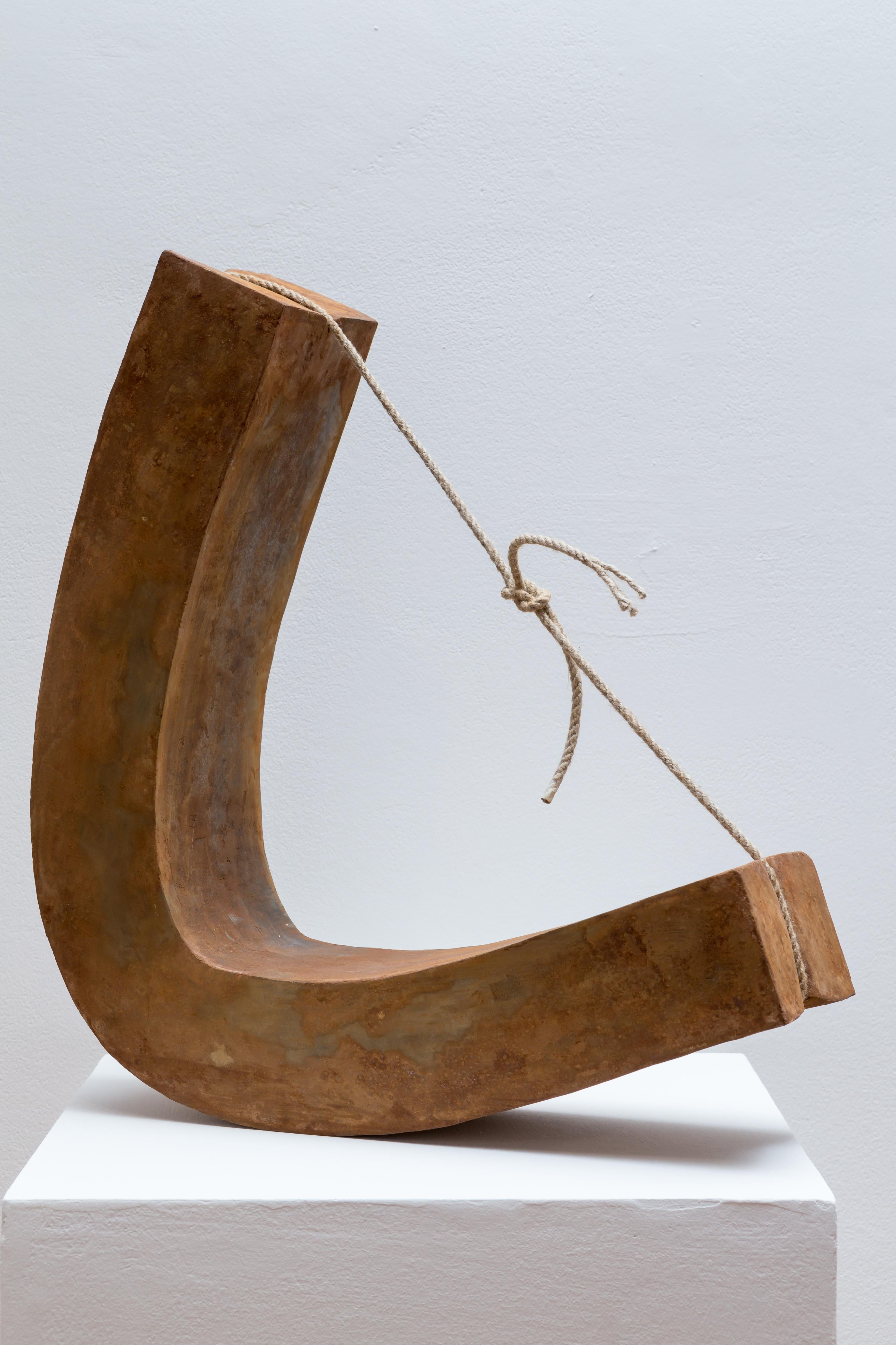 Sculpture en résine pliée et revêtement en poudre de Kostas Synodis 2