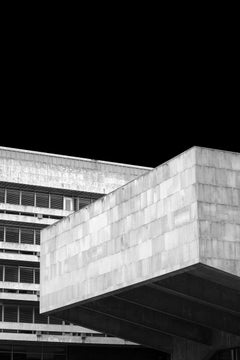 Photograph of Brutalist Architecture, Edinburgh University by Egle Kisieliute