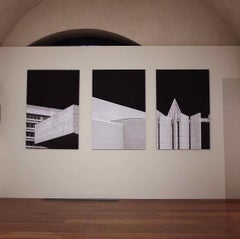 Photograph of Brutalist Architecture, Craigsbank Church, Edinburgh by Kisieliute