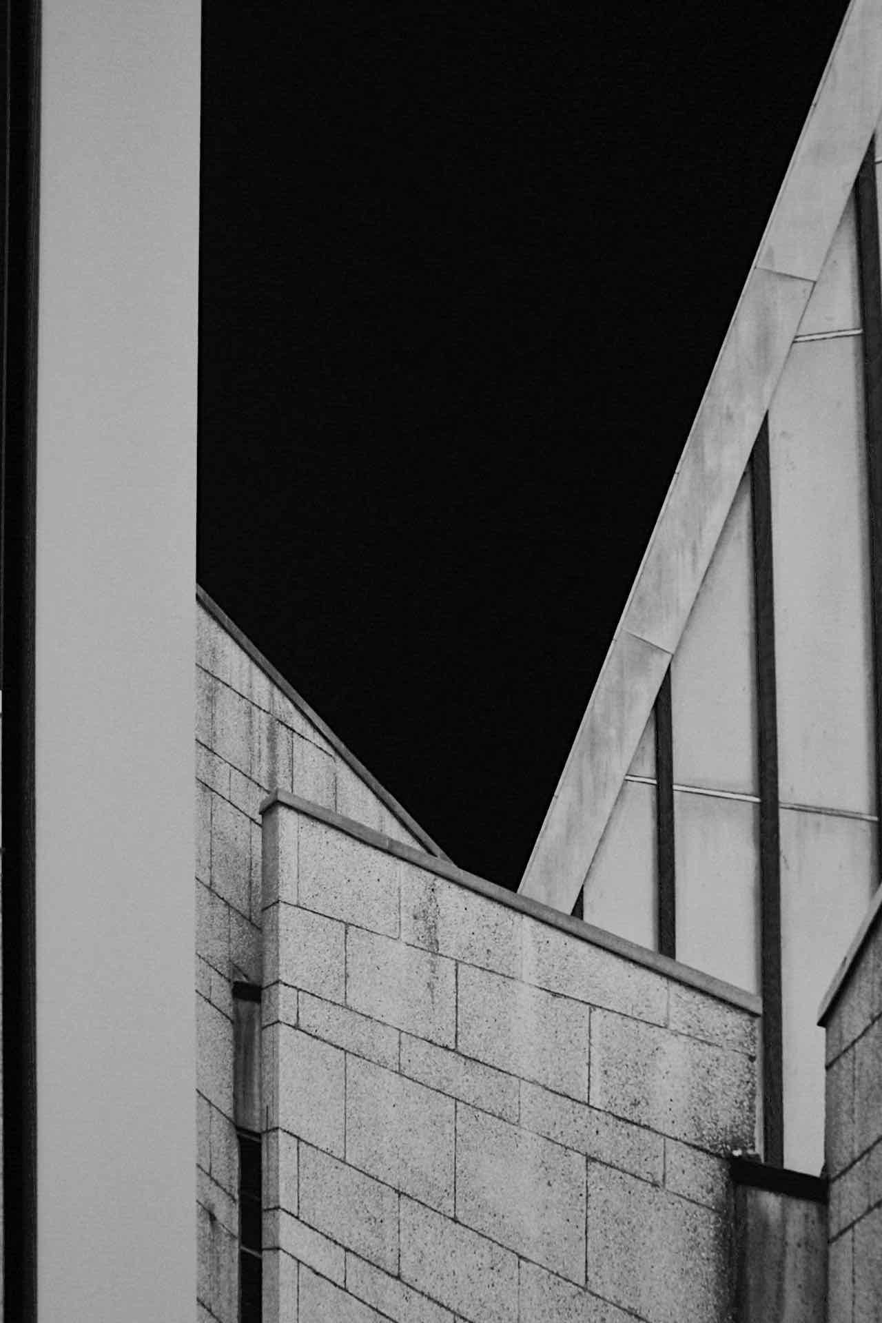 Black & White Photograph of Brutalist Architecture, Edinburgh by Egle Kisieliute For Sale 1