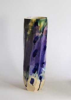 Thrown and Altered Vessel: Garden (series) I, by Barry Stedman