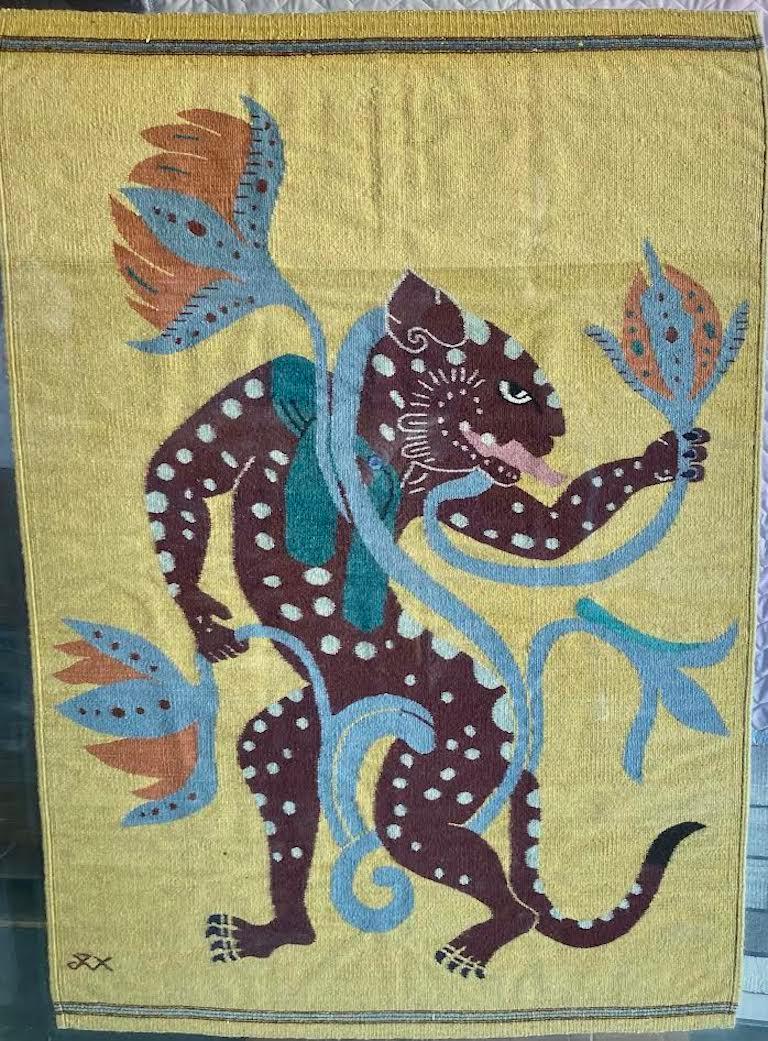 Dancing Jaguar - Art by Zapotec
