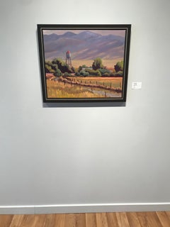 Emily Wood, "Twin Bridges", 2018, oil on canvas, 20" x 24"